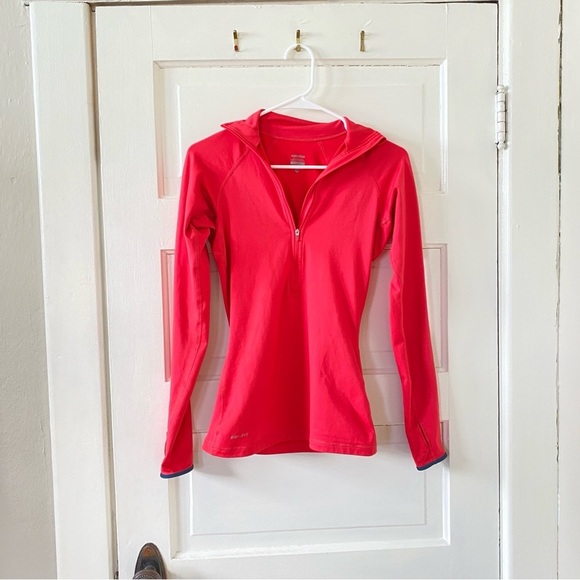 Nike Jackets & Blazers - NIKE PRO Dri-Fit Athletic Coral Women's Jacket Size XS